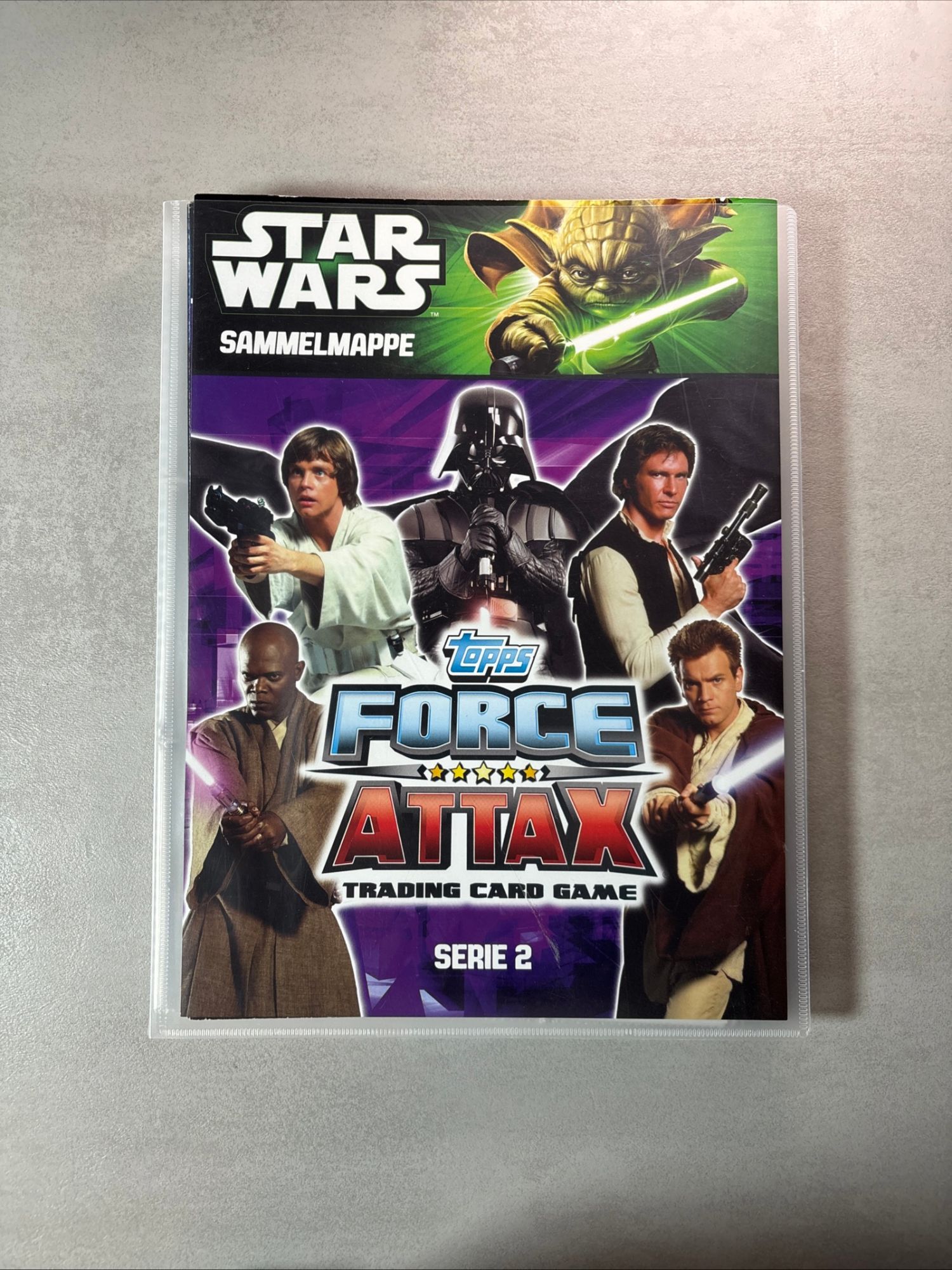 Star Wars Force Attax Movie Serie 2 Sammelmappe