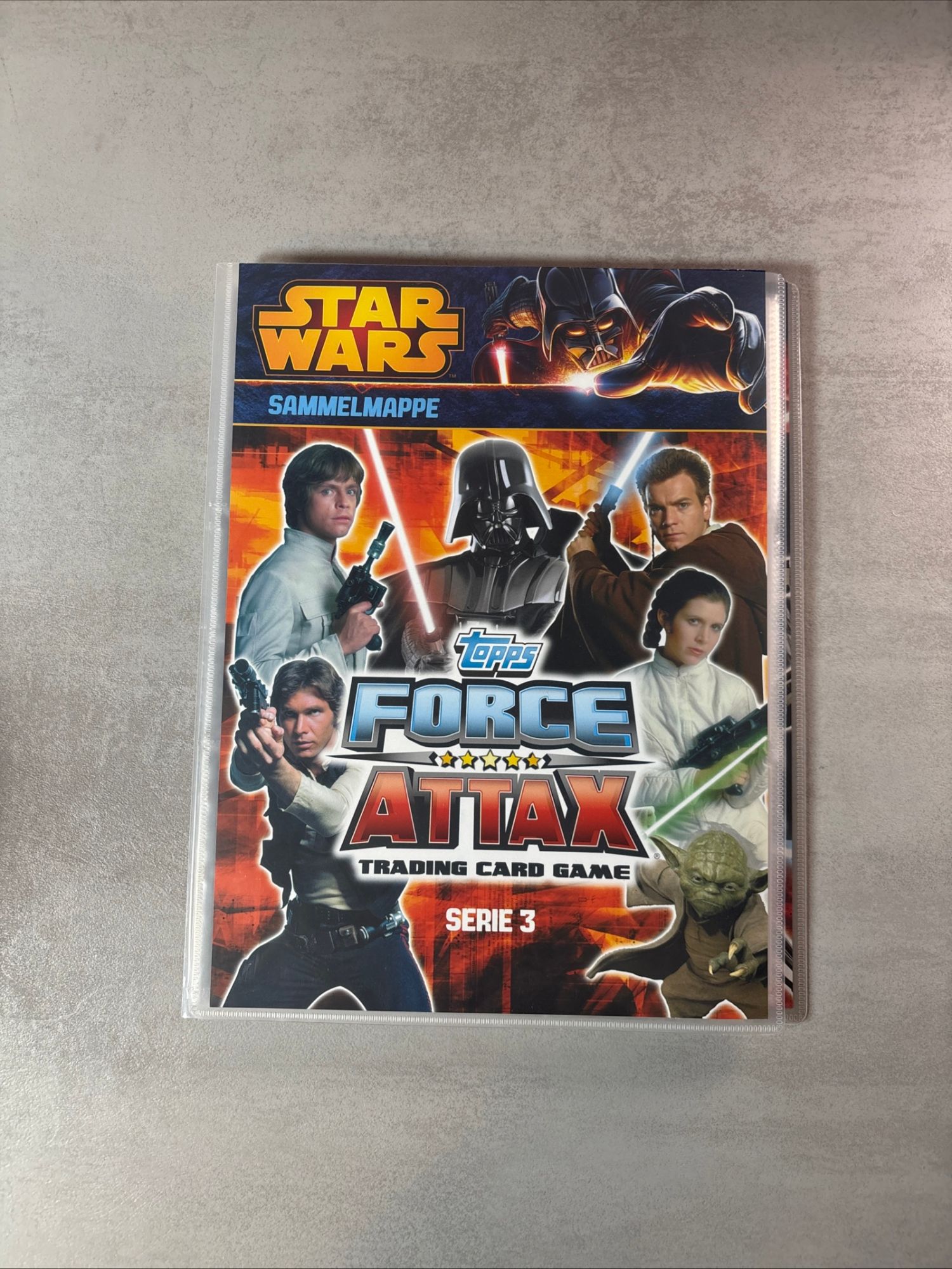 Star Wars Force Attax Movie Serie 3 Sammelmappe