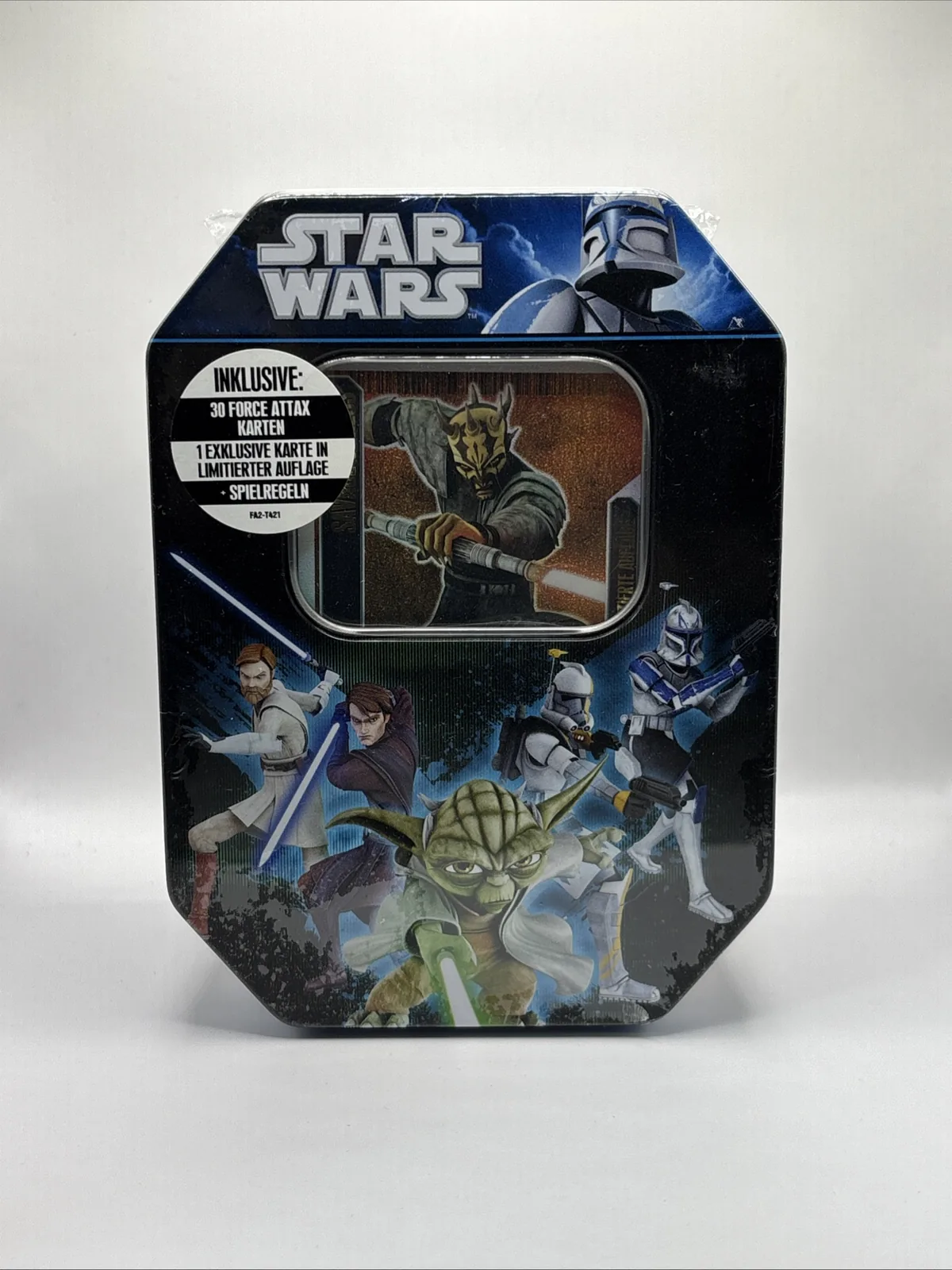 Star Wars Force Attax Serie 2 Tin-Box mit 30 Karten und limitierter Exklusivkarte
