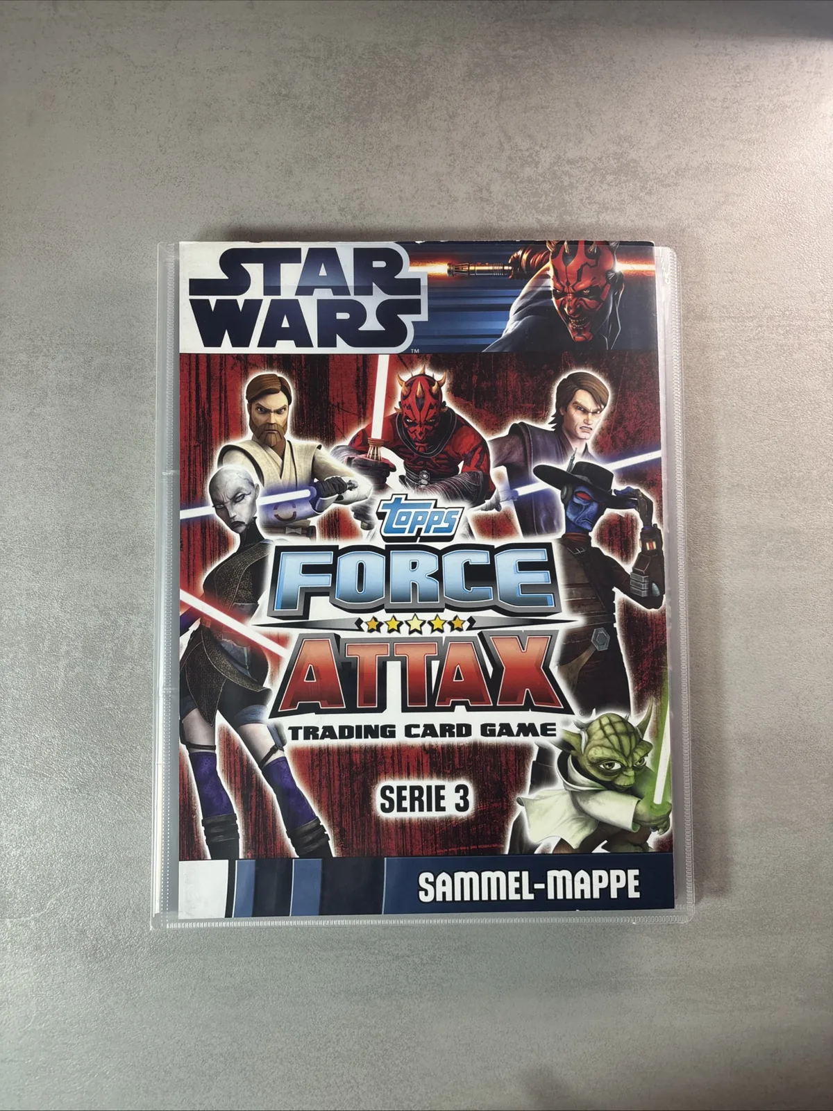 Star Wars Force Attax Serie 3 Sammelmappe (2012)