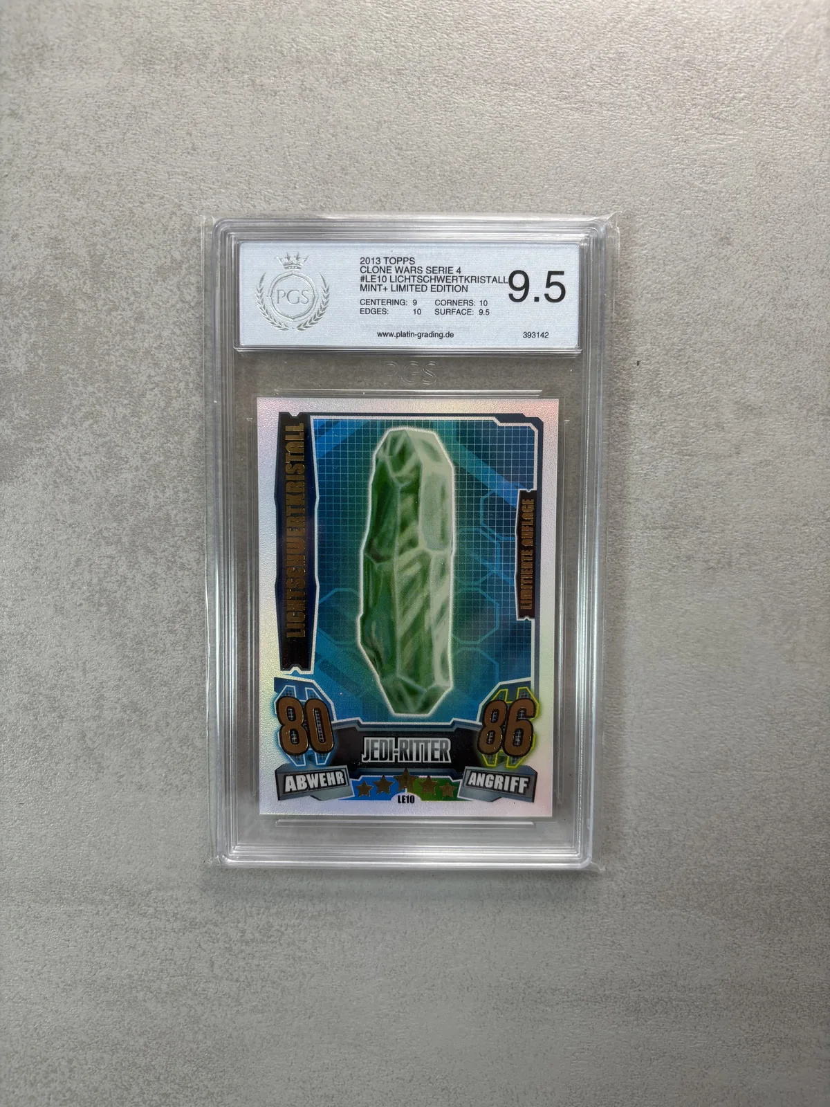 Gegradete Force Attax Serie 4 Karte, Limited Edition, Bewertung 9.5