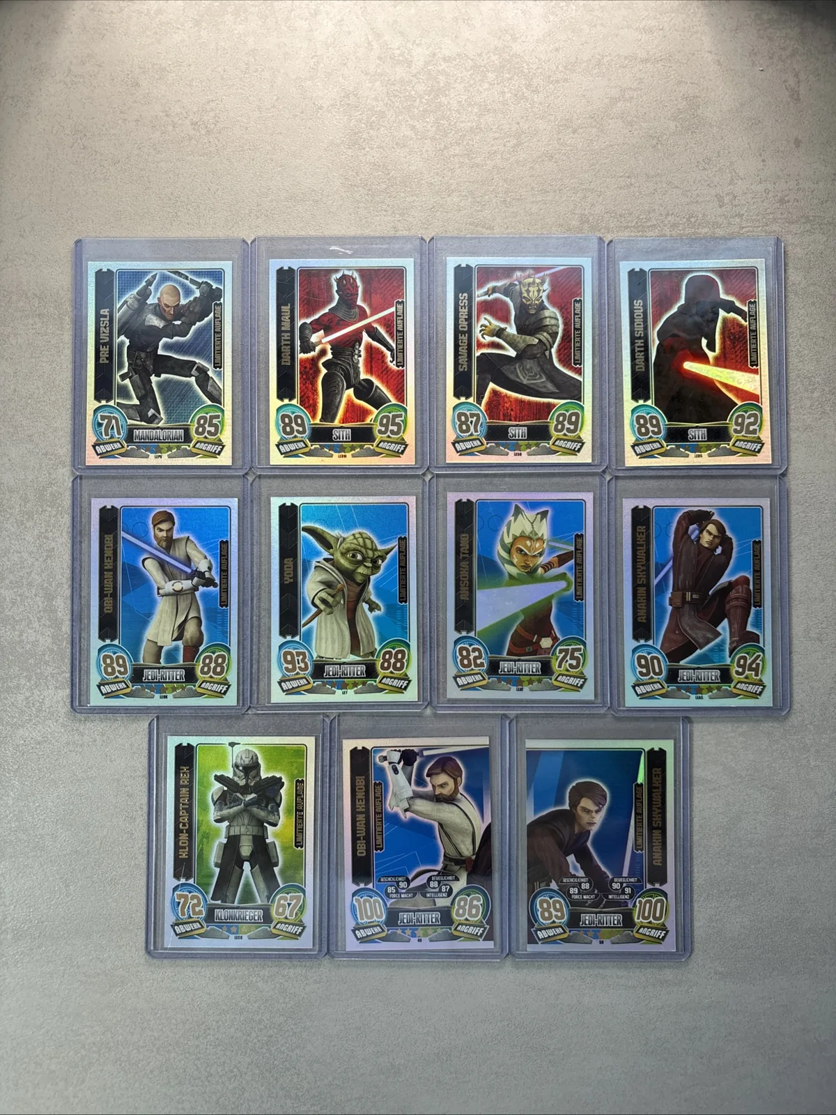 Force Attax Serie 5 Karten — Auswahl